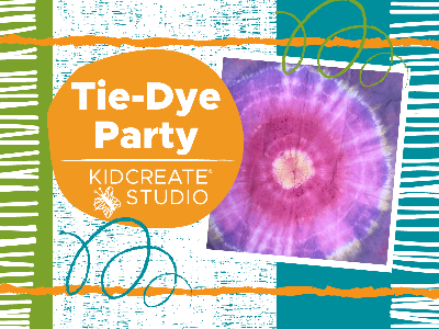 Tie Dye Party Workshop (4-9 Years) 6/5